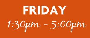 Friday 1.30-5